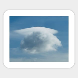 pileus cloud the cloud hat Sticker